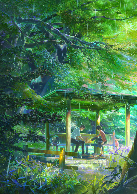 Affiche de The Garden of Words
